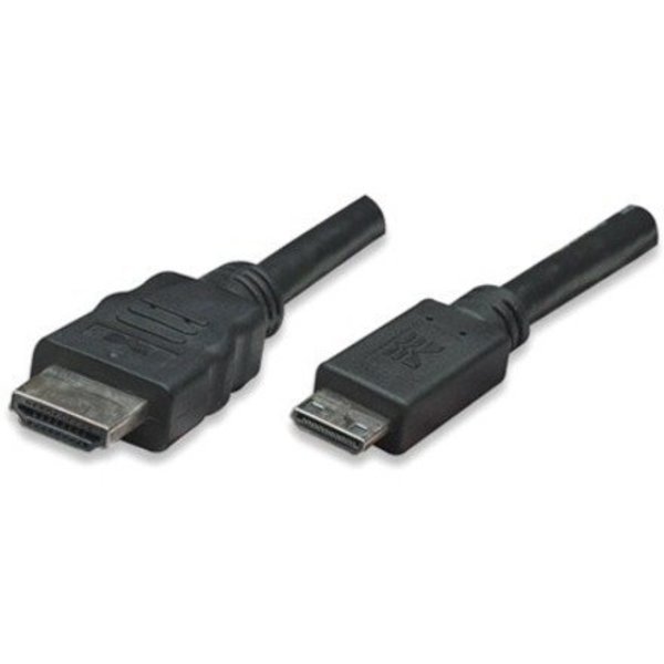 Manhattan 6 Ft Mini-Hdmi To Hdmi-M 304955